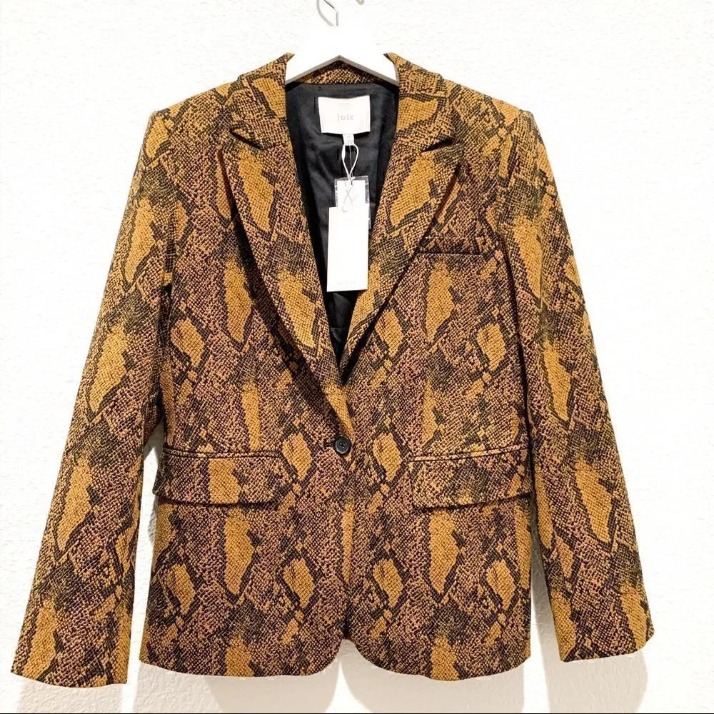 NWT Joie Anilah 🐍 Blazer